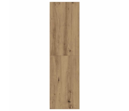 Mueble para TV de pared madera contrachapada artesanal 4 piezas