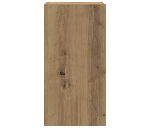 Mueble para TV de pared madera contrachapada artesanal 5 piezas