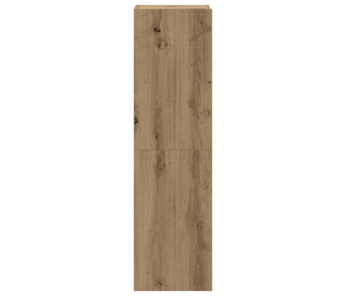 Mueble para TV de pared madera contrachapada artesanal 3 piezas