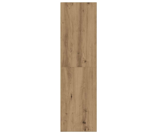 Mueble para TV de pared madera contrachapada artesanal 5 piezas