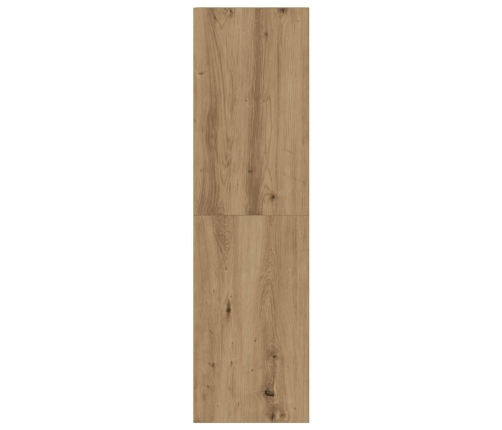 Mueble para TV de pared madera contrachapada artesanal 7 piezas