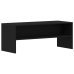 Mueble para TV madera contrachapada roble negro100x40x40 cm