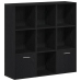 Librería de roble negro 98x29x97,5 cm Madera de ingeniería