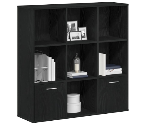 Librería de roble negro 98x29x97,5 cm Madera de ingeniería