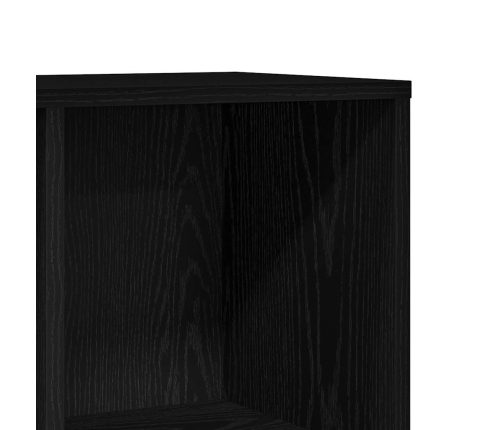 Librería de roble negro 98x29x97,5 cm Madera de ingeniería