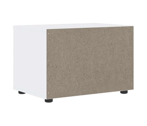 Mueble de TV VISNES blanco 60x40x38 cm madera de ingeniería