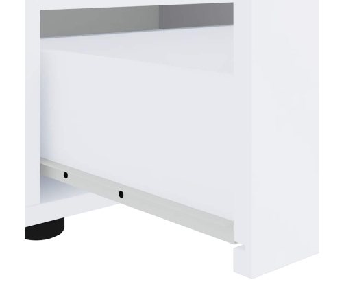 Mueble de TV VISNES blanco 60x40x38 cm madera de ingeniería