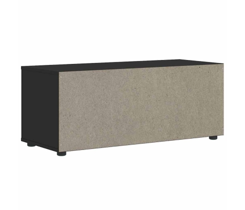 Mueble de TV VISNES negro 100x40x38 cm madera de ingeniería