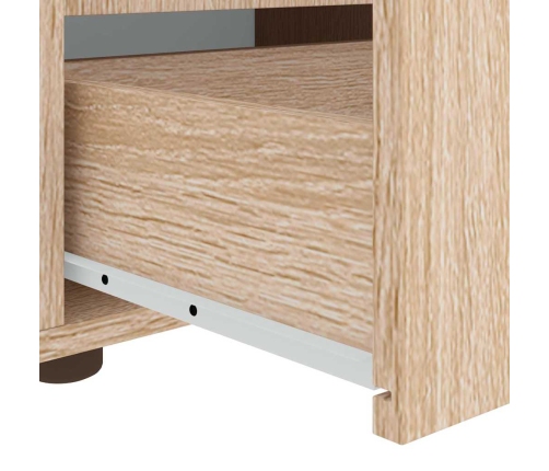 Mueble de TV VISNES roble sonoma 100x40x38 cm madera ingeniería