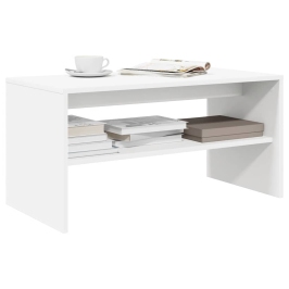 Mueble para TV madera contrachapada blanco 60x40x40 cm