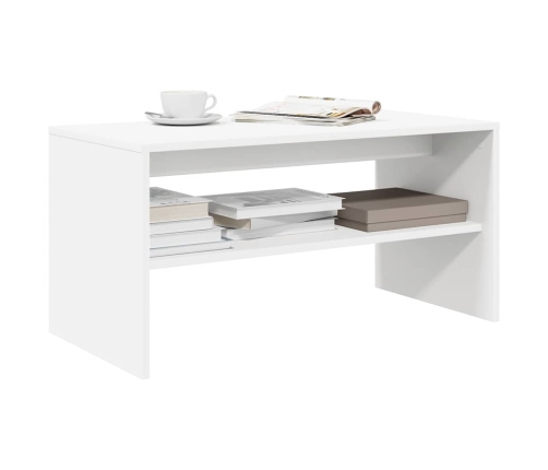 Mueble para TV madera contrachapada blanco 60x40x40 cm