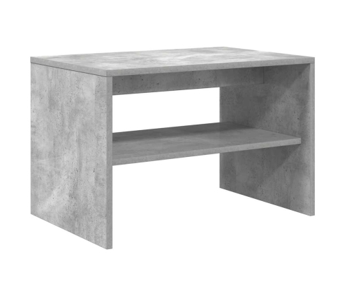 Mueble de TV madera de ingeniería gris hormigón 60x40x40 cm