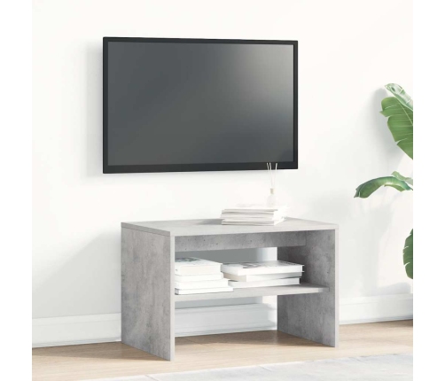 Mueble de TV madera de ingeniería gris hormigón 60x40x40 cm