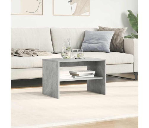 Mueble de TV madera de ingeniería gris hormigón 60x40x40 cm