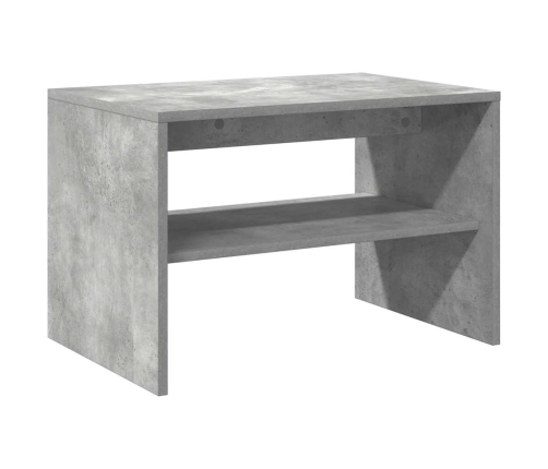 Mueble de TV madera de ingeniería gris hormigón 60x40x40 cm