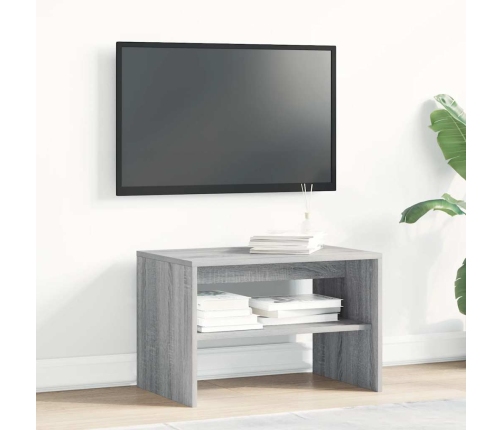 Mueble para TV madera contrachapada gris Sonoma 60x40x40 cm