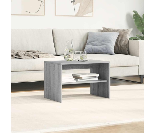 Mueble para TV madera contrachapada gris Sonoma 60x40x40 cm