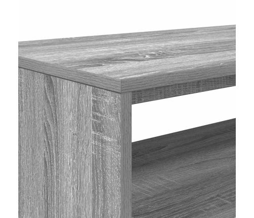 Mueble para TV madera contrachapada gris Sonoma 60x40x40 cm