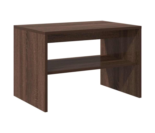 Mueble para TV madera contrachapada marrón roble 60x40x40 cm