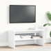 Mueble para TV madera contrachapada blanco 80x40x40 cm