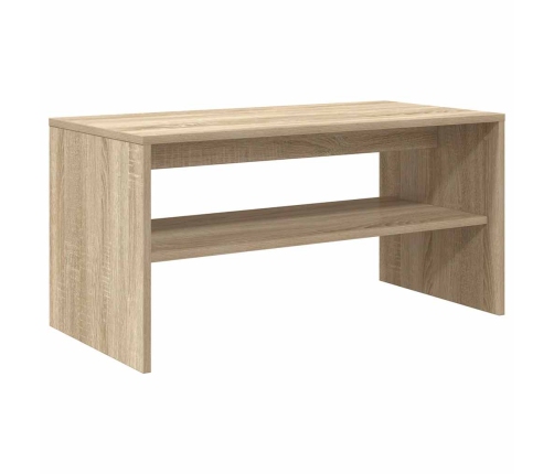 Mueble de TV madera contrachapada roble Sonoma 80x40x40cm