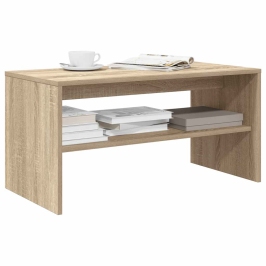 Mueble de TV madera contrachapada roble Sonoma 80x40x40cm