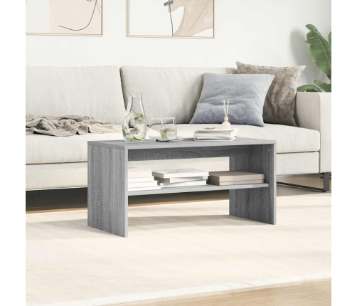 Mueble de TV madera de ingeniería gris Sonoma 80x40x40 cm