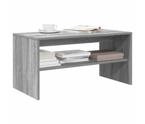 Mueble de TV madera de ingeniería gris Sonoma 80x40x40 cm