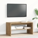 Mueble de TV madera de ingeniería roble artesanal 80x40x40 cm