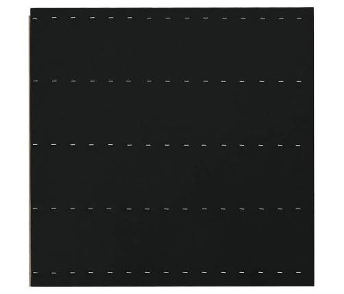 Paneles acústicos de pared 2 uds listones 60,5x60 cm