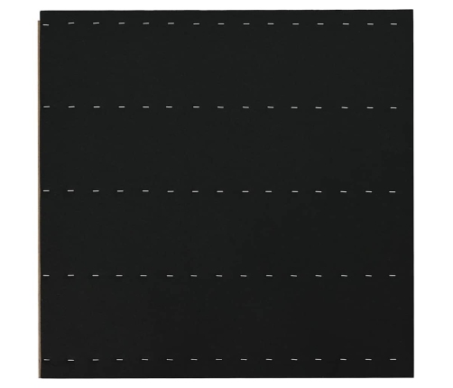 Paneles acústicos de pared 2 uds listones 60,5x60 cm