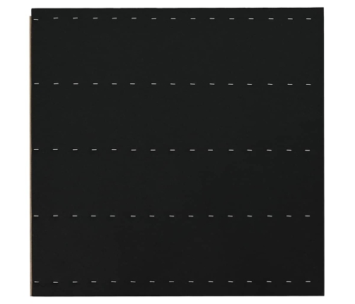 Paneles acústicos de pared 8 uds listones 60,5x60 cm