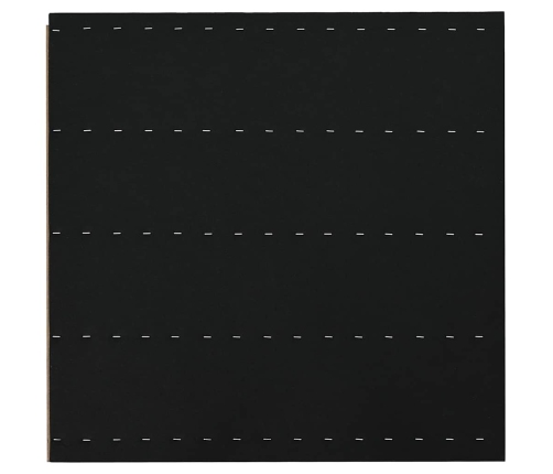 Paneles acústicos de pared 8 uds listones 60,5x60 cm