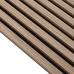 Paneles acústicos de pared 8 uds listones 60,5x60 cm