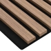 Paneles acústicos de pared 8 uds listones 60,5x60 cm
