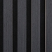 Paneles acústicos de pared 8 uds listones 60,5x60 cm