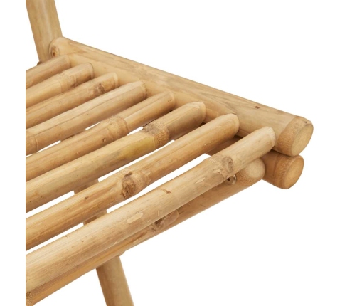 Taburetes de bar para exterior con reposapiés 2 uds. Plegables