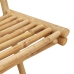 Taburetes de bar para exterior con reposapiés 2 uds. Plegables