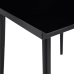 Juego comedor jardín 3 pzas cojines ratán sintético vidrio gris