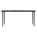 Set de comedor de jardín 7 piezas cojines ratán sintético negro