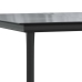 Set de comedor de jardín 7 piezas cojines ratán sintético negro