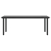 Juego comedor jardín 7 pzas cojines ratán sintético vidrio gris