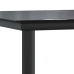 Juego comedor jardín 9 pzas cojines ratán sintético vidrio gris