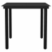 Juego comedor jardín 5 pzas cojines ratán sintético vidrio gris