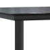 Juego comedor jardín 7 pzas cojines ratán sintético vidrio gris