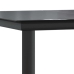 Juego comedor jardín 9 pzas cojines ratán sintético vidrio gris