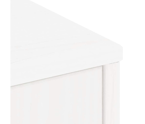 Armarios auxiliares 4 uds "ODDA" blanco 40x24x79 cm