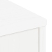 Armarios auxiliares 5 uds "ODDA" blanco 40x24x79 cm madera pino