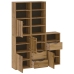 Armarios auxiliares 5 uds "ODDA" 40x24x79 cm Madera maciza pino