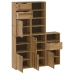 Armarios auxiliares 5 uds "ODDA" 40x24x79 cm Madera maciza pino